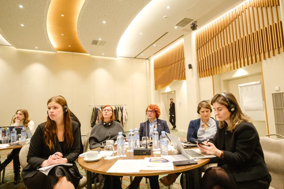 Participants during launch