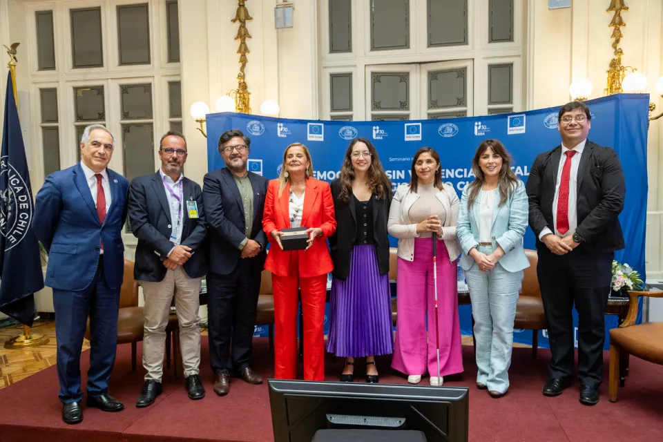 Participantes del panel Evidencia y estándares para enfrentar la violencia política digital