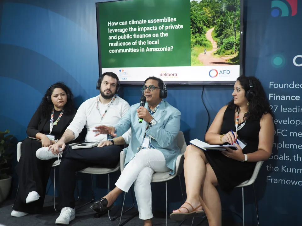 Avinash Persaud speaking