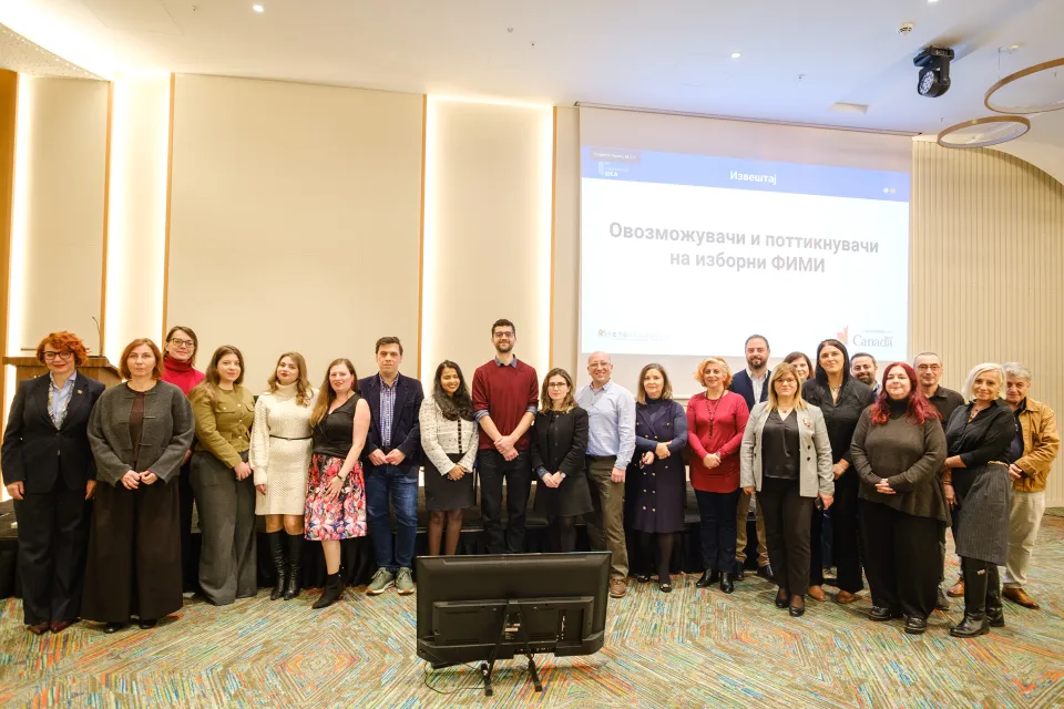 Photo of participants from the launch event