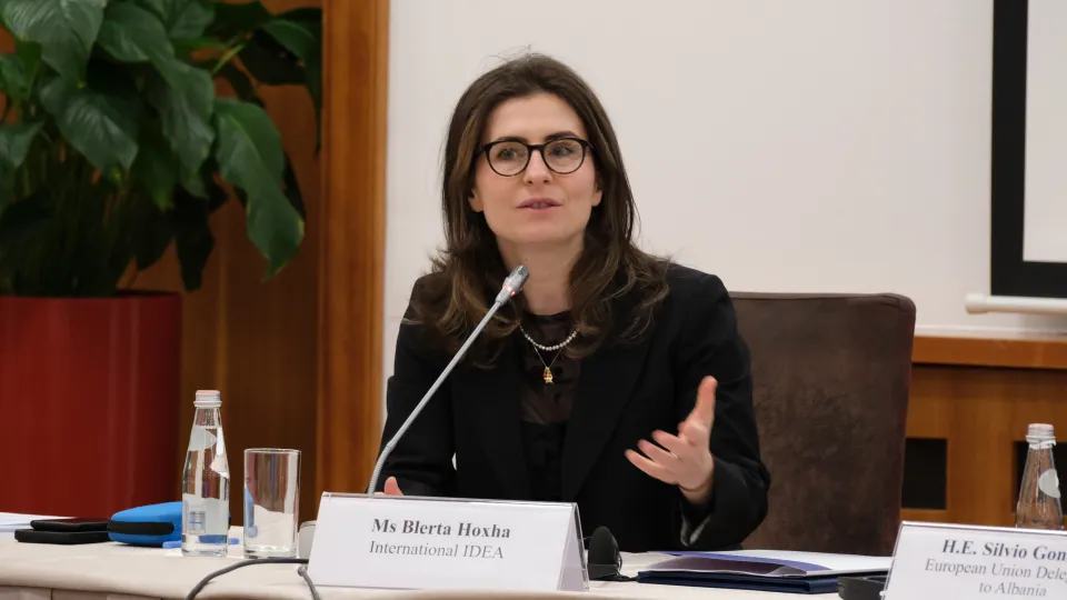 International IDEA facilitates open dialogue