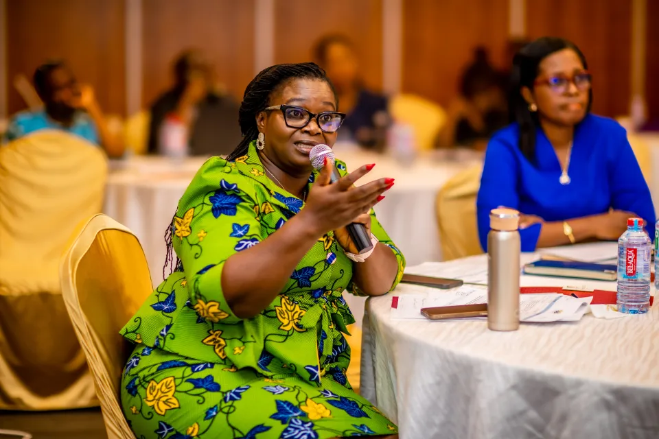 Protecting Elections: Addressing GBDV in Elections Workshop Ghana, Dec 2025. Photo by @ADPRO Photo/ International IDEA. 