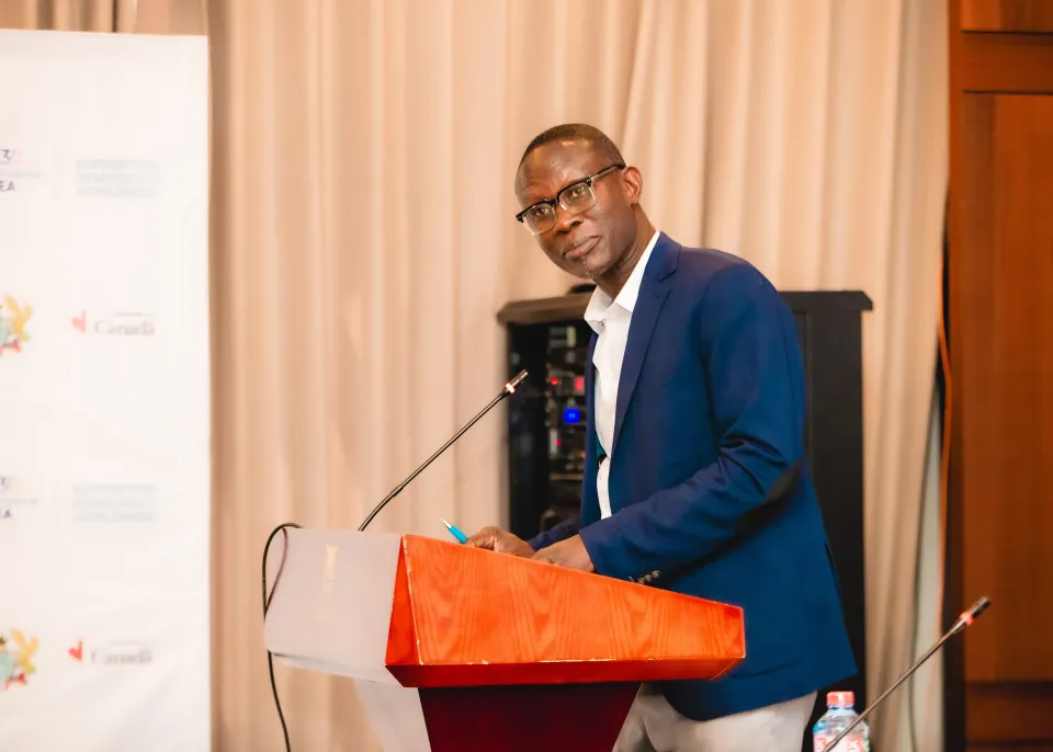 Protecting Elections: Addressing GBDV in Elections Workshop Ghana, Dec 2025. Photo by @ADPRO Photo/ International IDEA. 