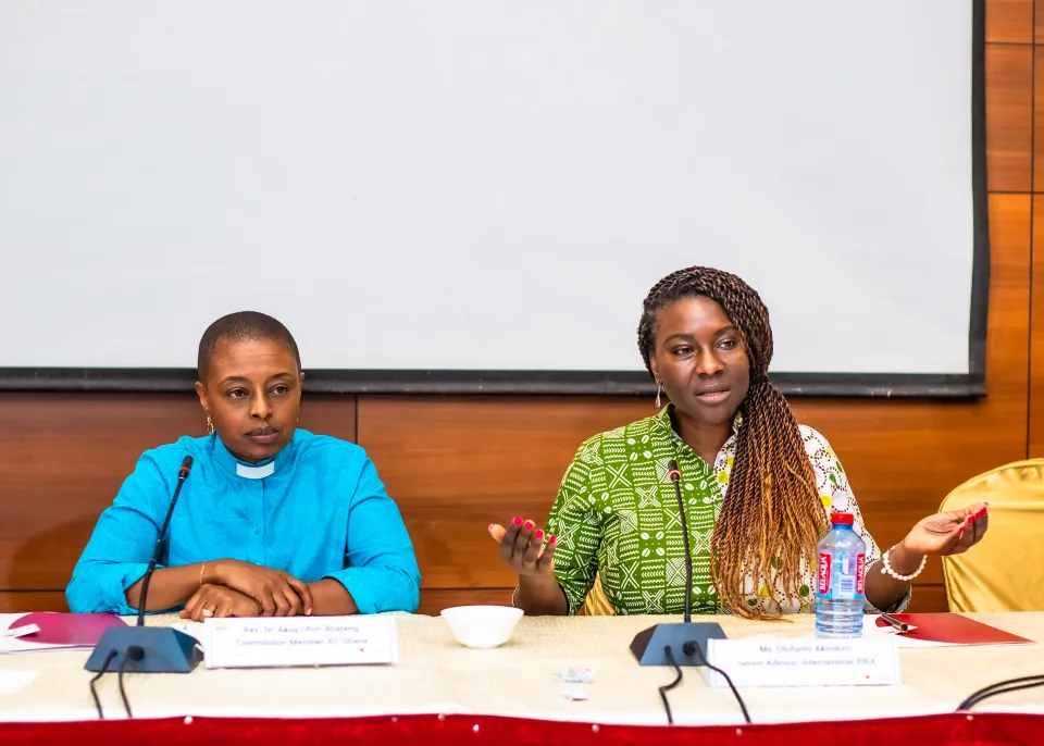 Protecting Elections: Addressing GBDV in Elections Workshop Ghana, Dec 2025. Photo by @ADPRO Photo/ International IDEA. 