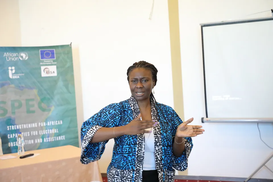 Olufunto Akinduro Facilitation the ToT