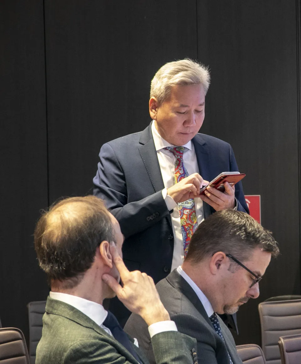 Questions from audience by H.E. Genghis Khan, Ambassador Of Mongolia In Brussels