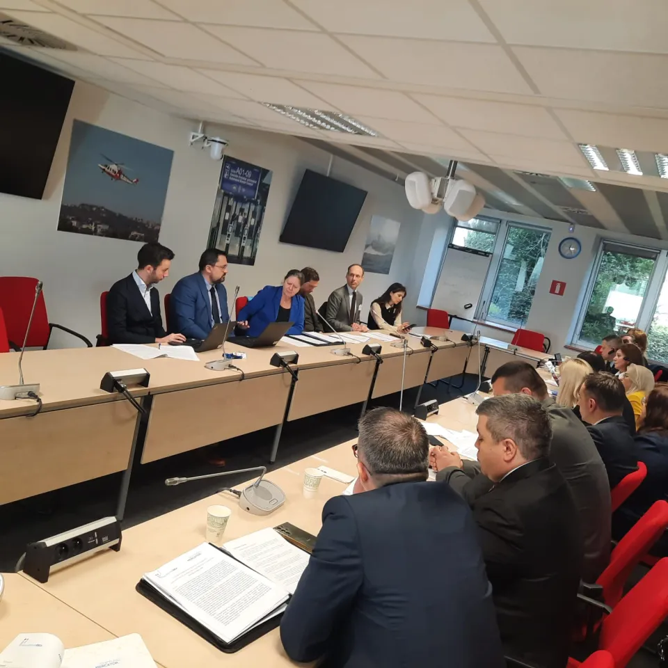 EMBs advocacy meeting with Deputy-General Director Ms Irena Moozava DJ JUST