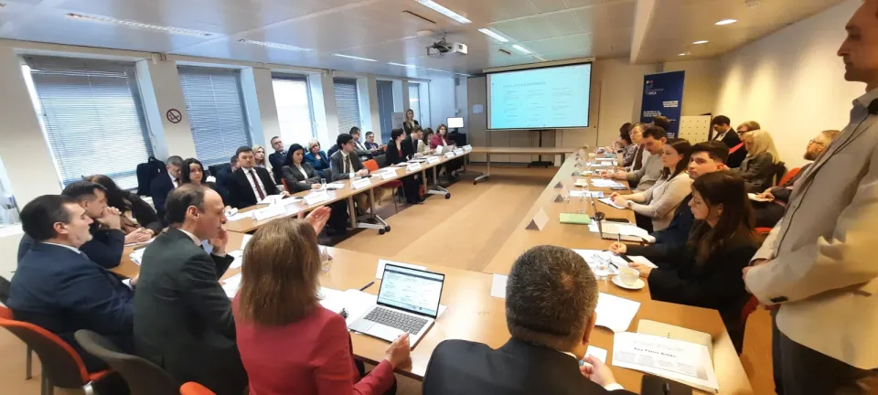 EMBs meeting with democracy actors and International IDEA EU MS 