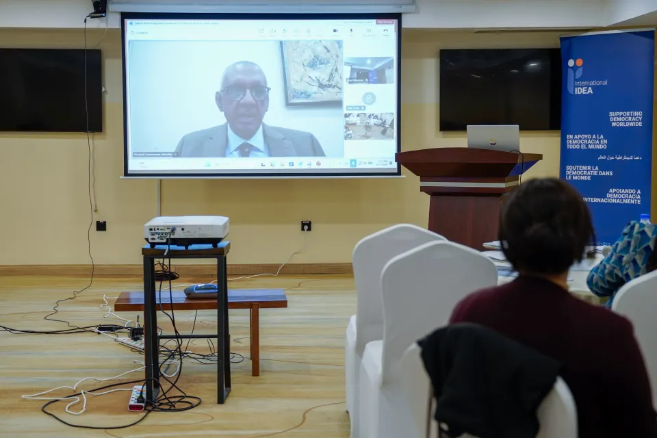 Mr. Irfan Abdool Rahman, Election Commissioner, Mauritius 