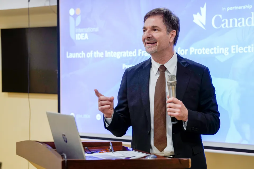 Mr. Sead Alihodzic, International IDEA 