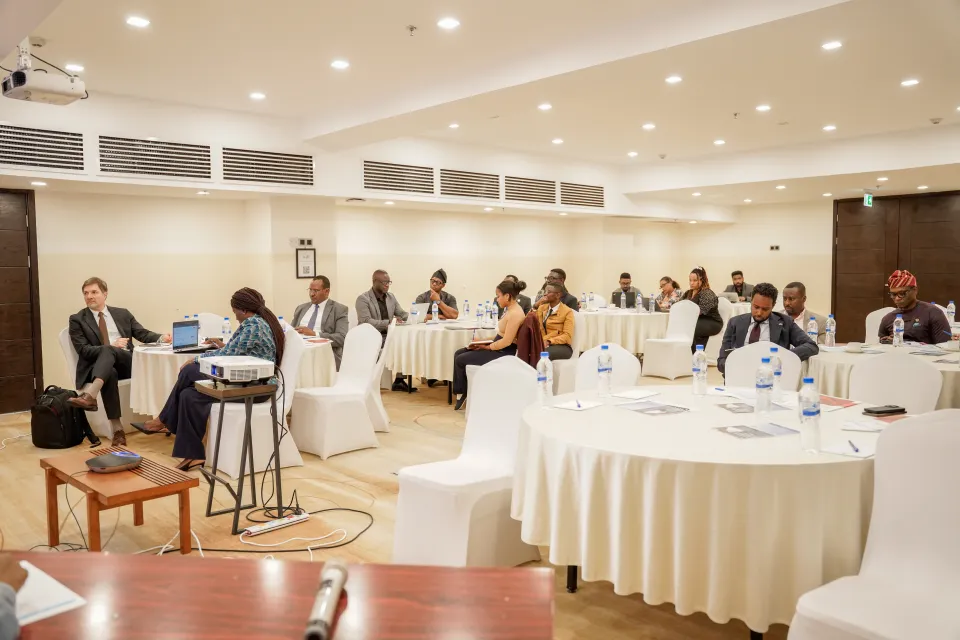 Participants at the Regional Launch of the Integrated Framework for Protecting Elections, Addis Ababa
