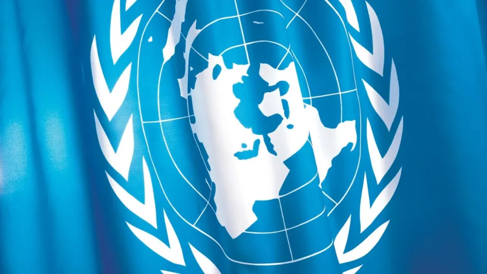 Flag of the UN. Photo credit: Visualkan