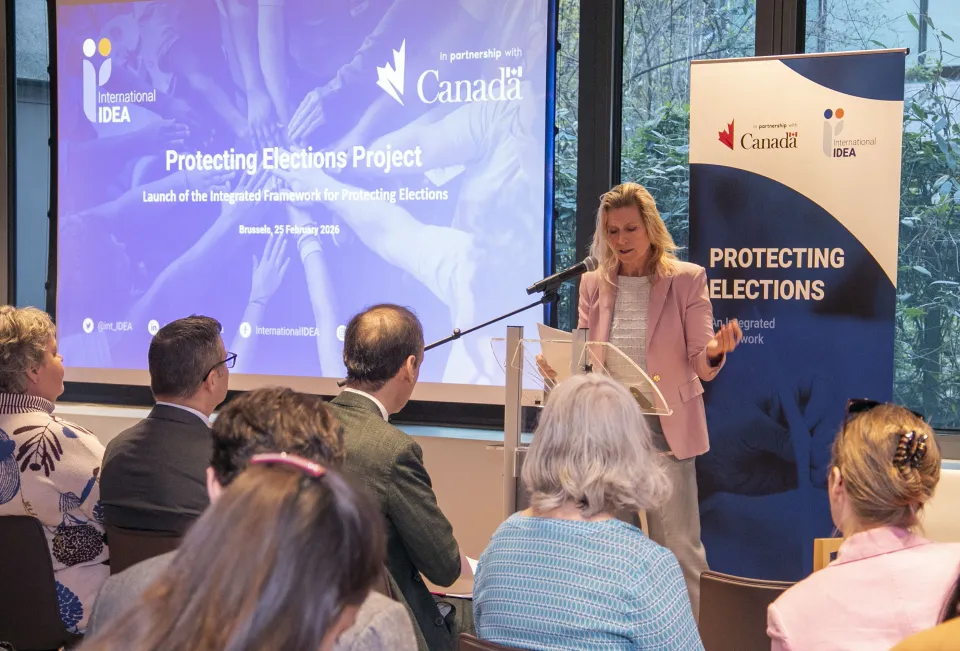Marilyn Neven moderated the event