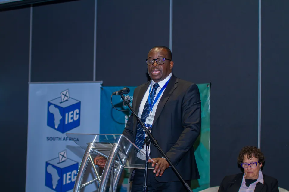 Gram Matenga, Regional Head of Programmes for Africa and West Asia at International IDEA