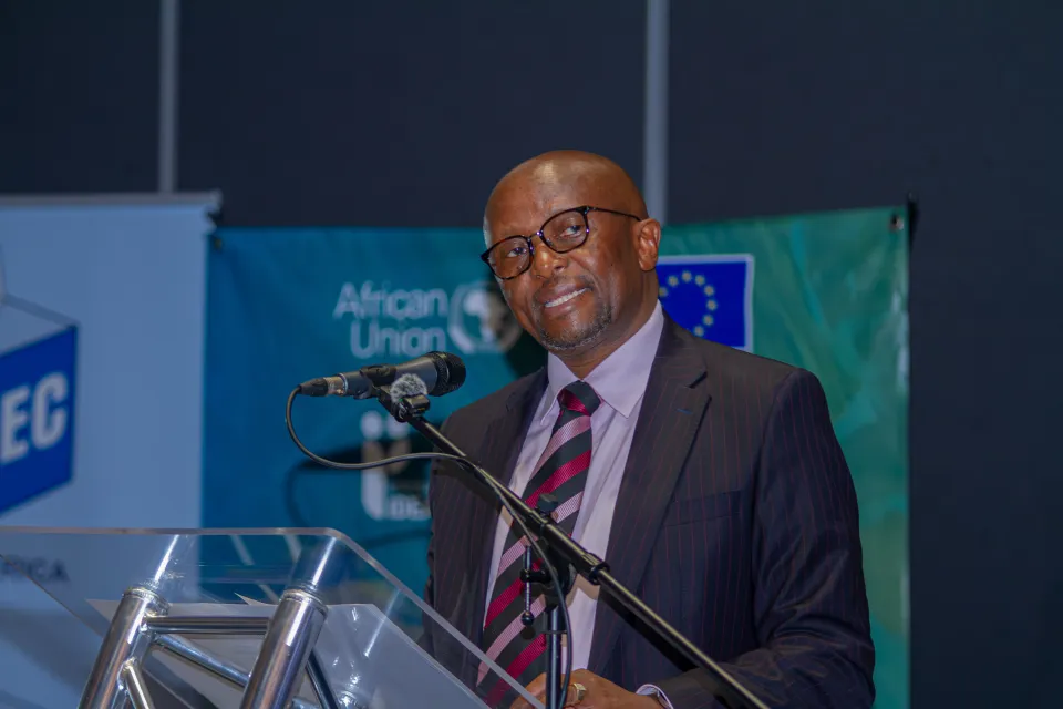 Mr Mosotho Moepya, ECF-SADC Exco and Chairperson of the Electoral Commission of South Africa