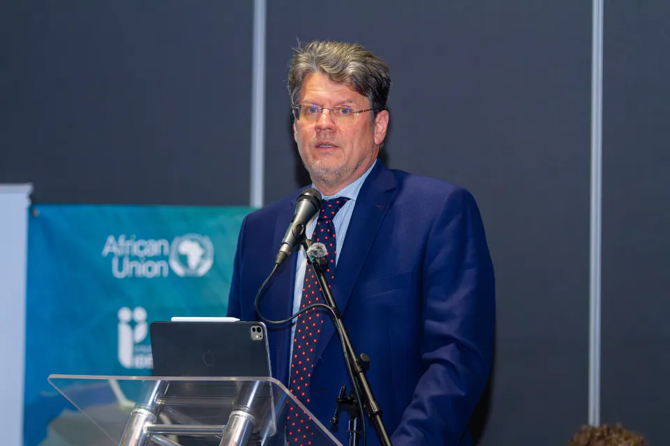 Hon. Andries Carl Nel, Deputy Minister for Justice and Constitutional Development of the Republic of South Africa.