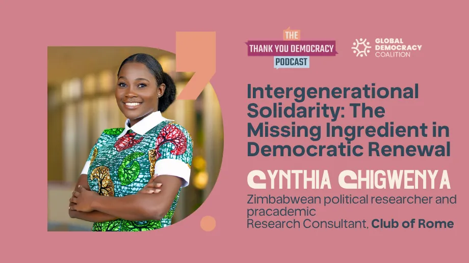 Thank You Democracy-Podcast Episode with Cynthia Chigwenya