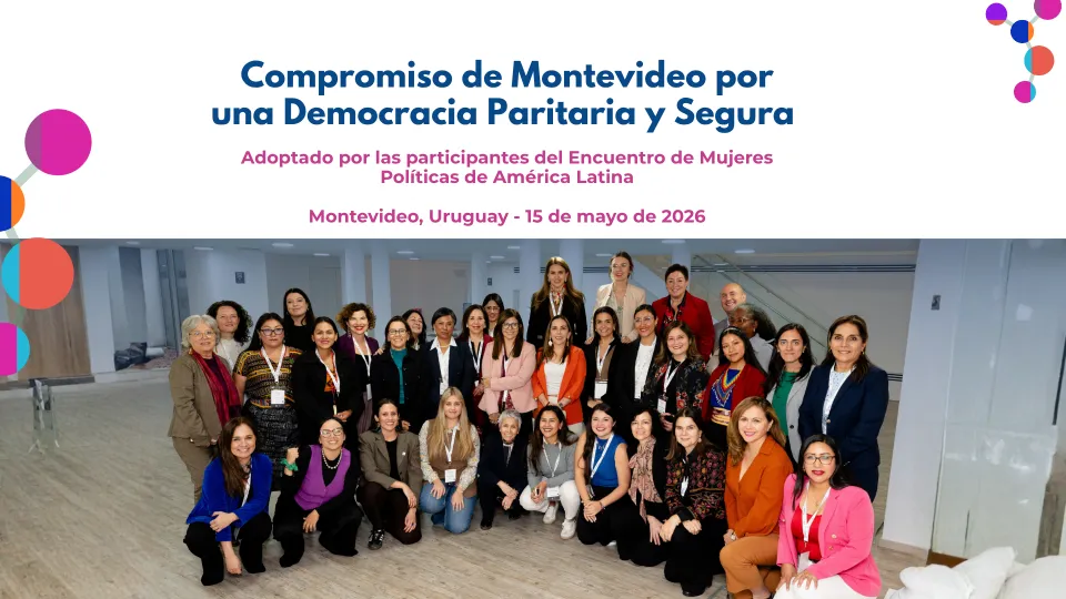 Participantes del Encuentro de Mujeres Políticas de América Latina