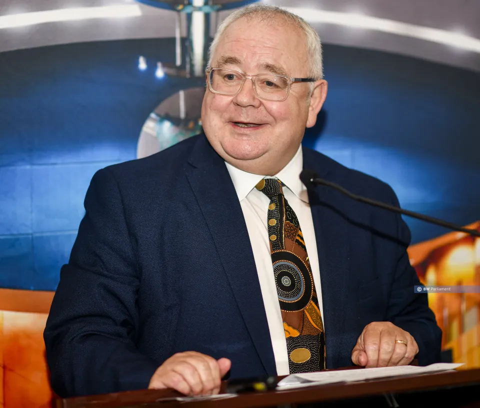 Seán Ó Fearghaíl, former Speaker of Dail Eireann, Ireland. /Bright Khumanego, BW Parliament