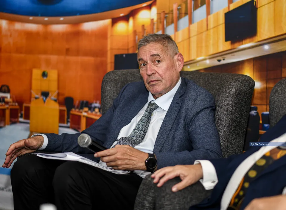 Jonathan Murphy, Head of Programme, Inter Pares. /Bright Khumanego, BW Parliament