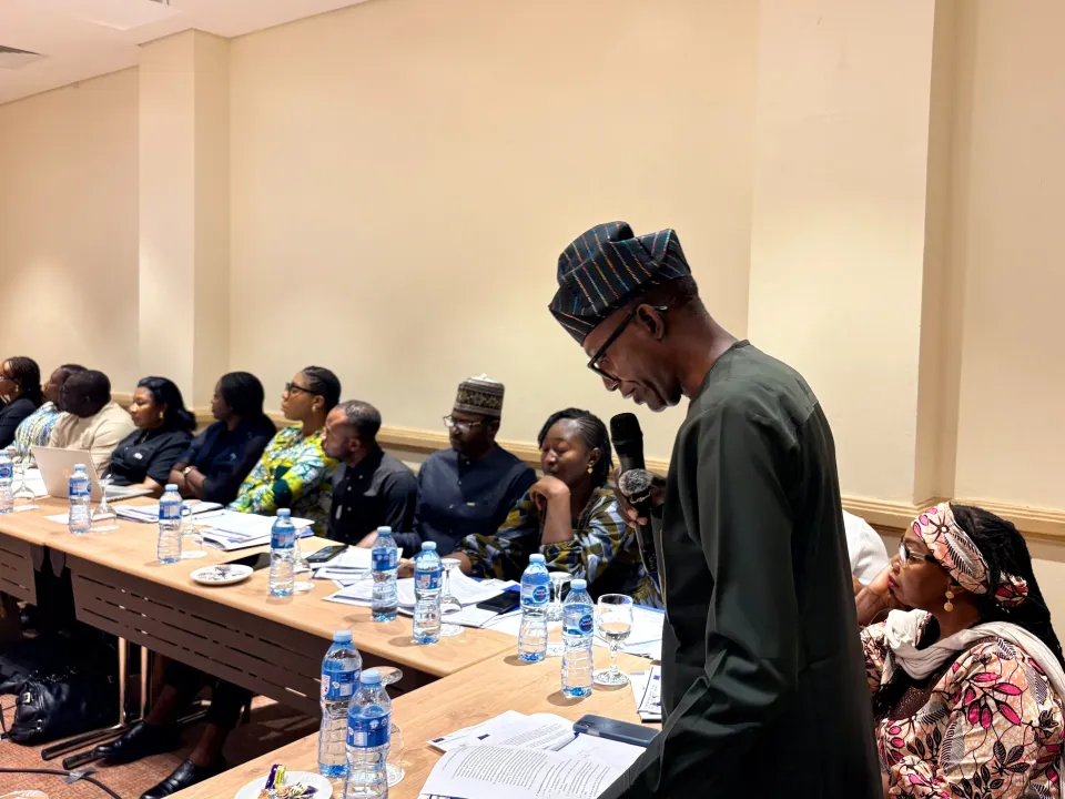 A cross-section of members of the ESGBV programme technical committee (PTC)