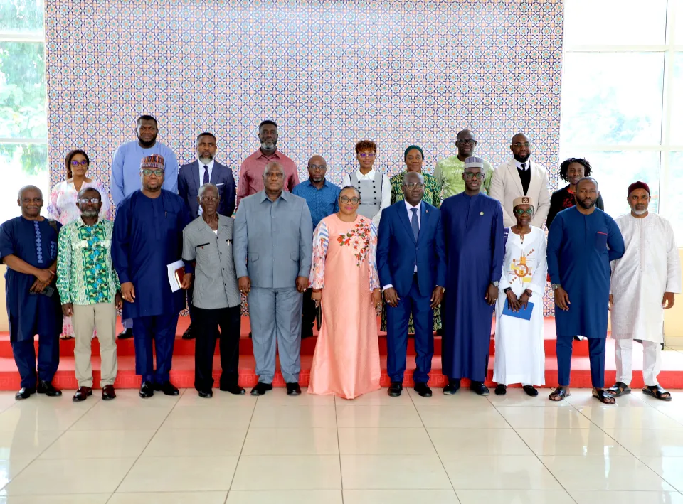 Participants of a joint pre-electoral fact-finding mission to The Gambia, held 14 to 20 June 2026.