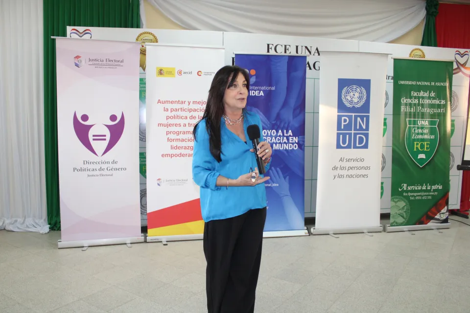 Virginia García Beaudoux, experta en comunicación política y liderazgo de las mujeres.
