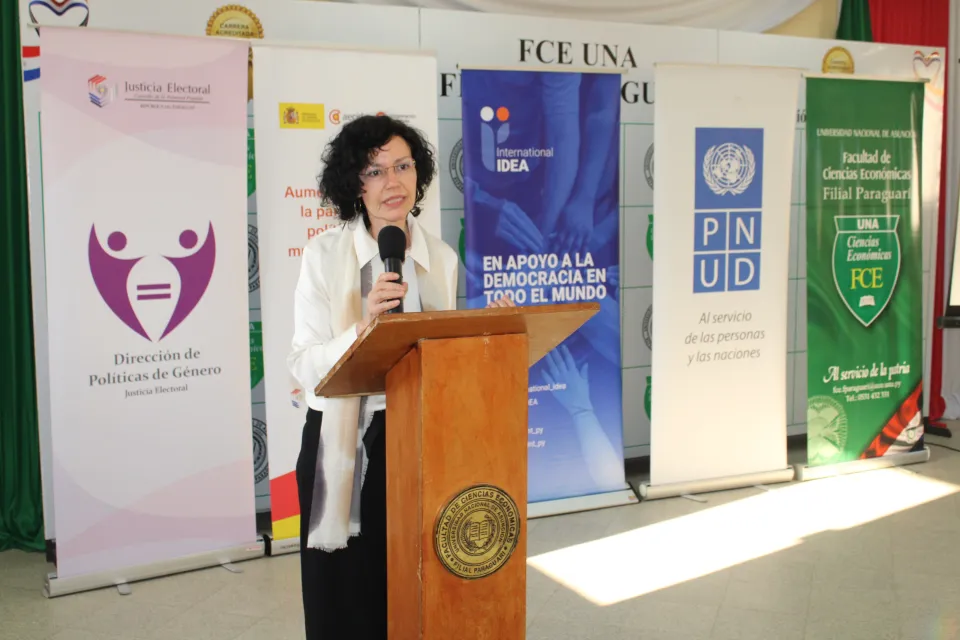 Carmen Echauri, gerenta de proyecto Paraguay.