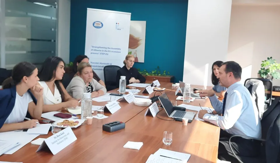 ICT Assessment mission of Albanian Assembly with EU expertise - NGOS and Journalist
