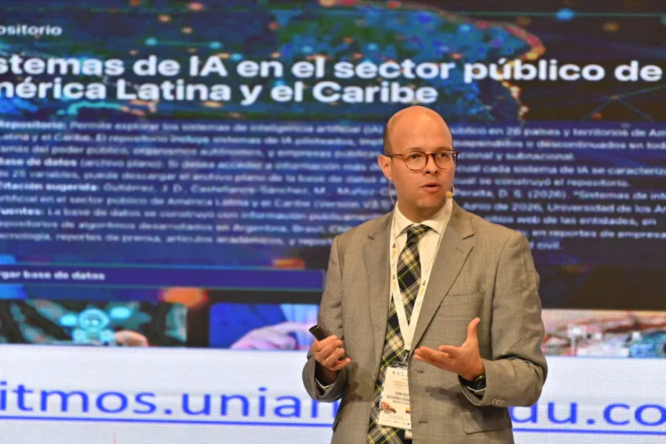 Juan David Gutiérrez, profesor asociado y director de la maestría en Derecho, Tecnología y Sociedad Digital de la Universidad de los Andes, Colombia.