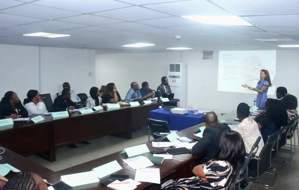 Legislative Drafting and Scrutiny Workshop with the Parliament of Sierra Leone in Freetown, 1 September 2026. Photo credit: Parliament of Sierra Leone.