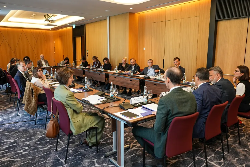International IDEA SG and Swedish Ambassador to Albania Briefing session with Ambassadors 