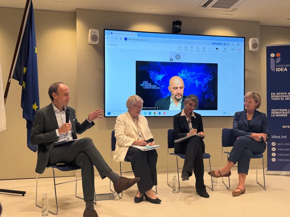 Panel Discussion with Ambassador Katri Viinikka, Dr Seema Shah, Janis Sarts and Jolita Butkeviciene, moderated by Sam van der Staak
