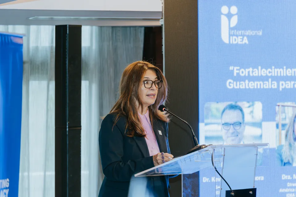 Marcela Ríos Tobar, Directora Regional para América Latina y el Caribe, IDEA Internacional