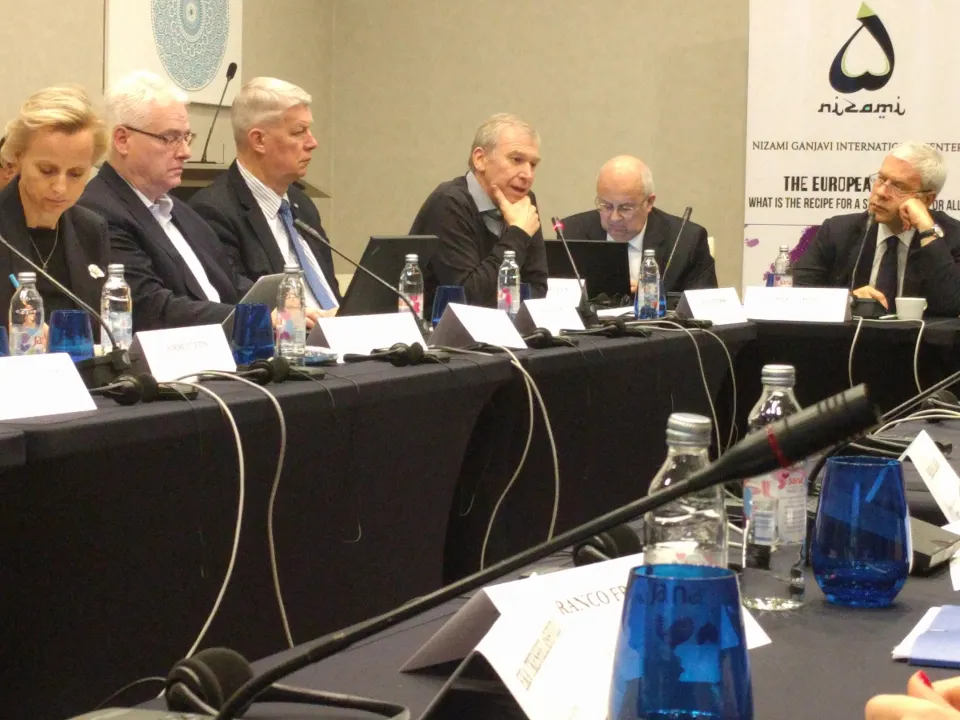 International IDEA's Secretary-General speaks at the IX High Level Meeting on “The European Peace: What is Recipe for a Strong Union for All?” in Sarajevo