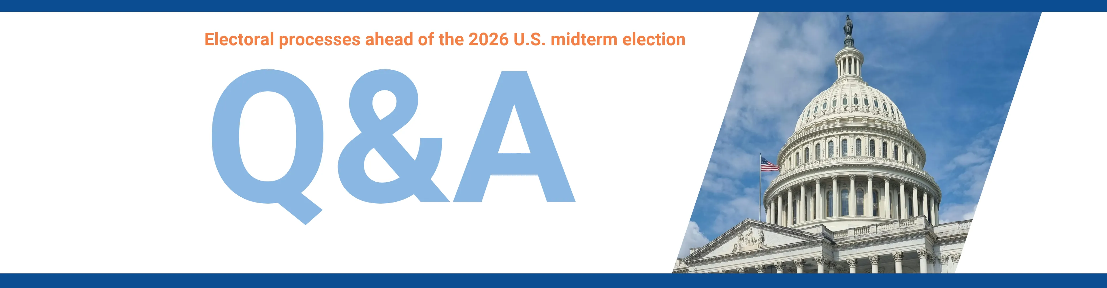 Q&A Midterms in the United States 2026 Hero Image