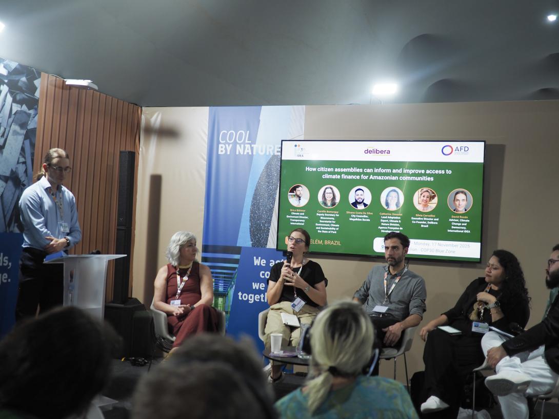 Catherine Simonet speaking