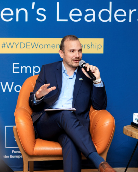 Vicent Laporte EU in Rwanda