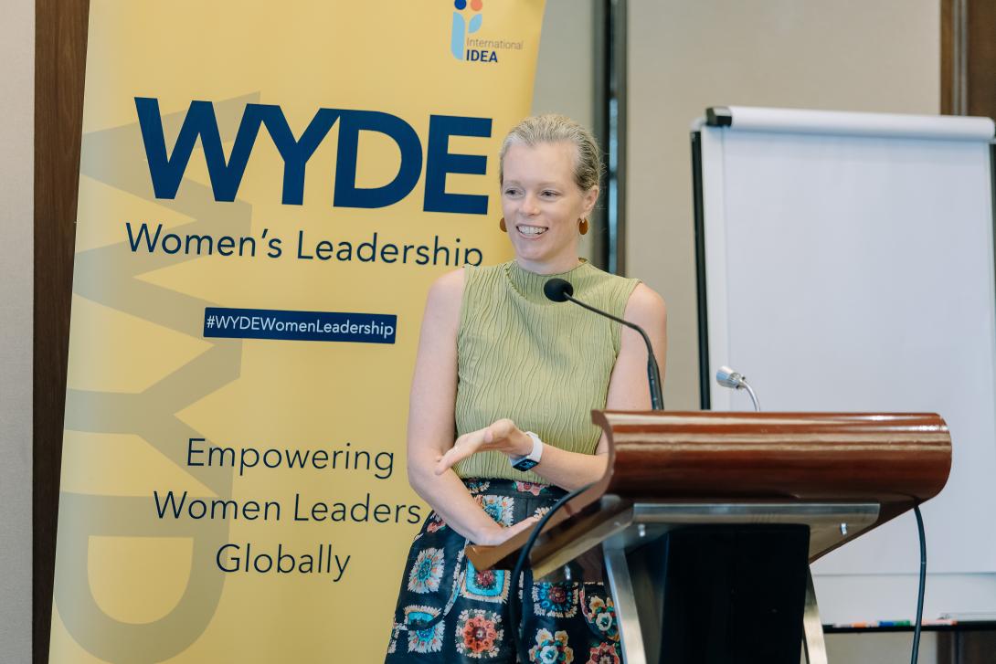 Georgia Westaway, Governance, Peace and Security specialist at the regional office for Asia and the Pacific at the UN Women