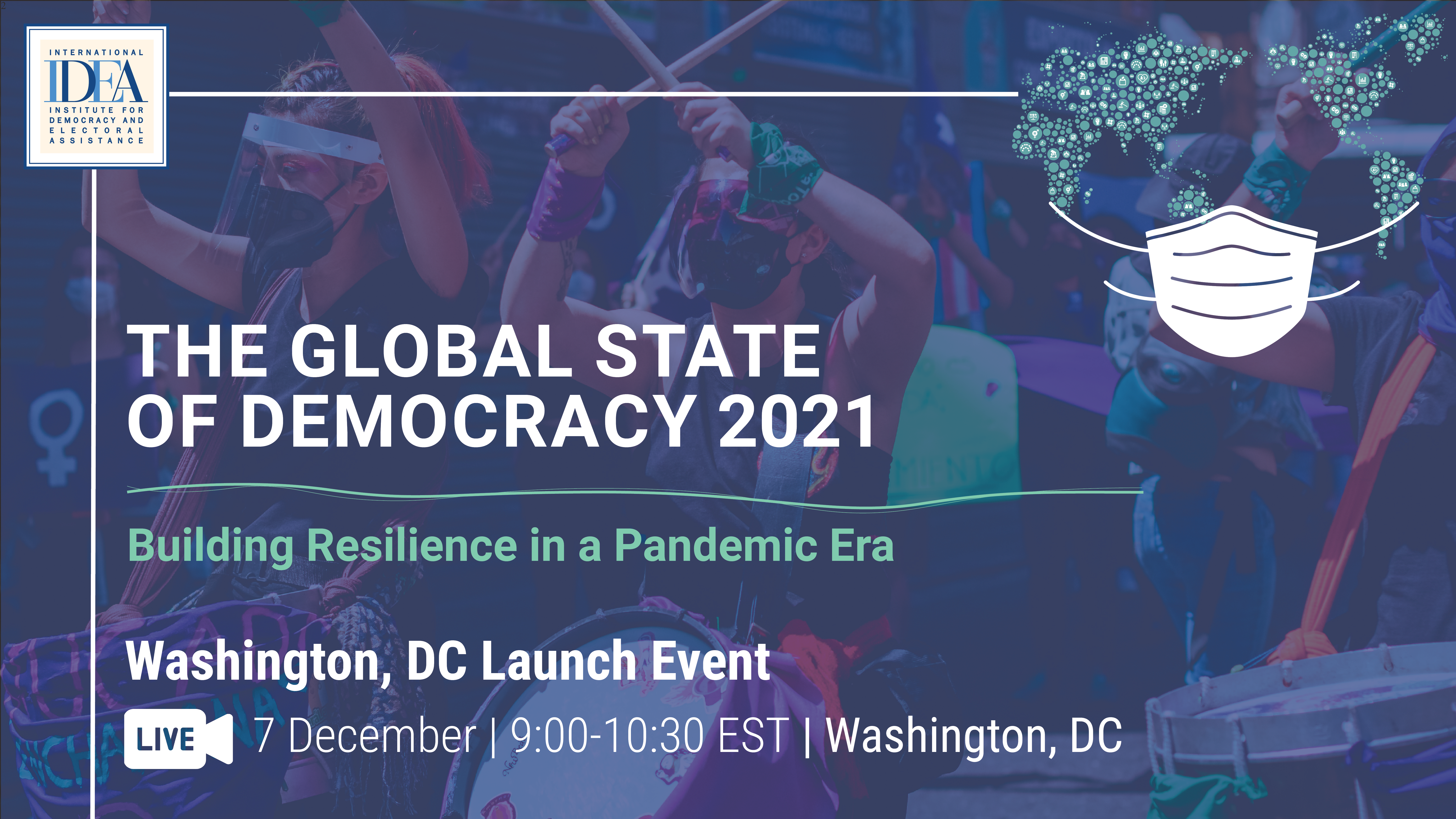 Gøre mit bedste Standard motor The Global State of Democracy 2021 Report Events | International IDEA